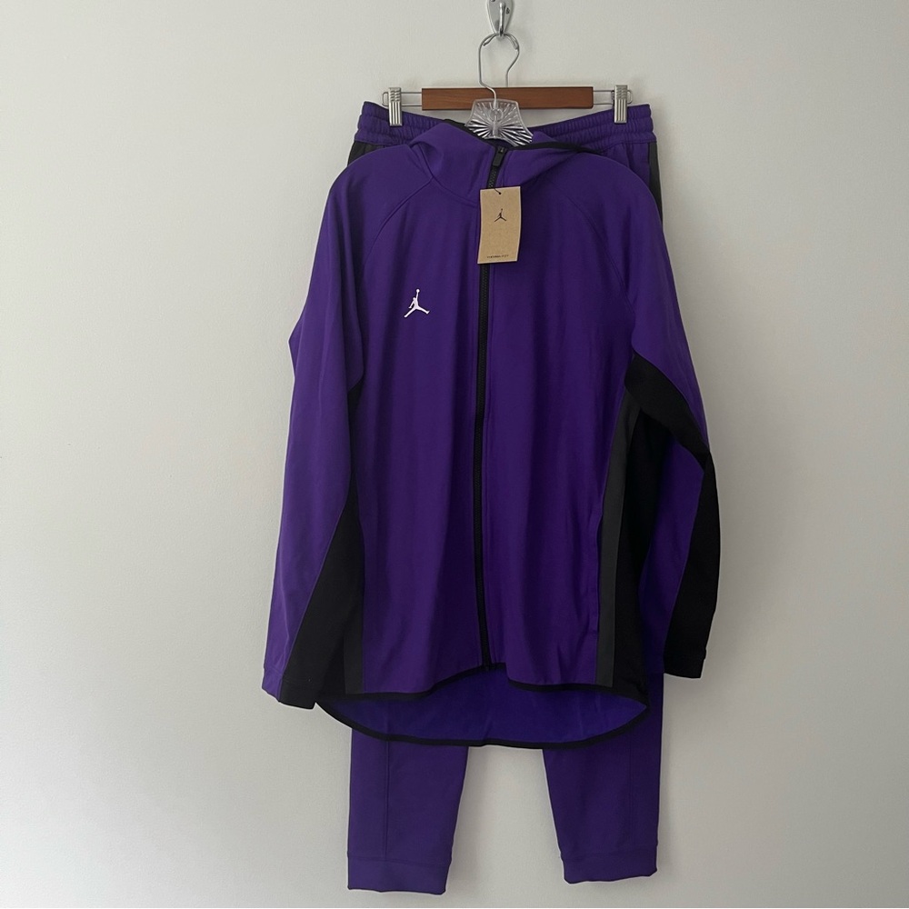 Jordan Men’s Purple Full-Zip Hoodie Jacket
